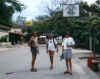 Dave, Paul and Mike stroll the streets of Tamarindo.JPG (55489 bytes)