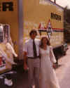Just married and heading west, 1977.JPG (52484 bytes)