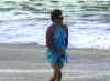 Lolly walking on beach.JPG (45840 bytes)