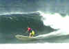 Mike carves a bottom turn on a good-sized Playa Negra wave.JPG (28866 bytes)