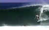 Mike drops in on one of the bigger waves at Playa Negra.JPG (16517 bytes)