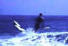 Mike kicks out in the Bethune Beach shorebreak, ca. 1967.JPG (60243 bytes)