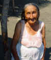 Old woman on the beach in Cuco.JPG (66382 bytes)