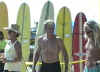 Pat Farley and friends on the beach at the Malibu Club Contest.JPG (44749 bytes)