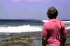 Paul checks out Playa Negra at low tide.JPG (37872 bytes)